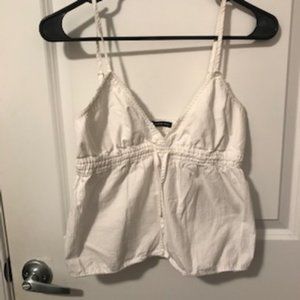 Brandy Melville White Edith Top
